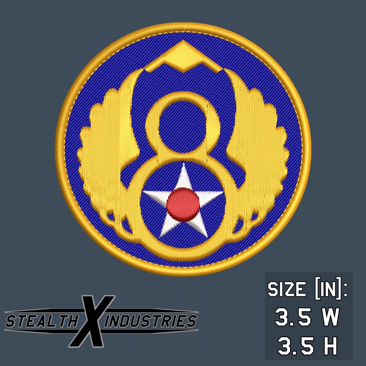 B-21 Raider 8th Air Force Heritage Patch