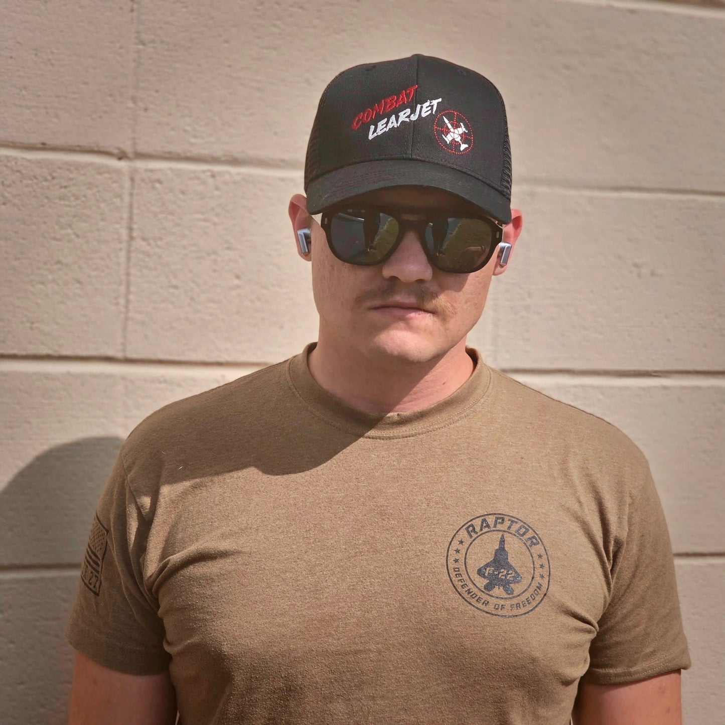 Combat Learjet Trucker Hat