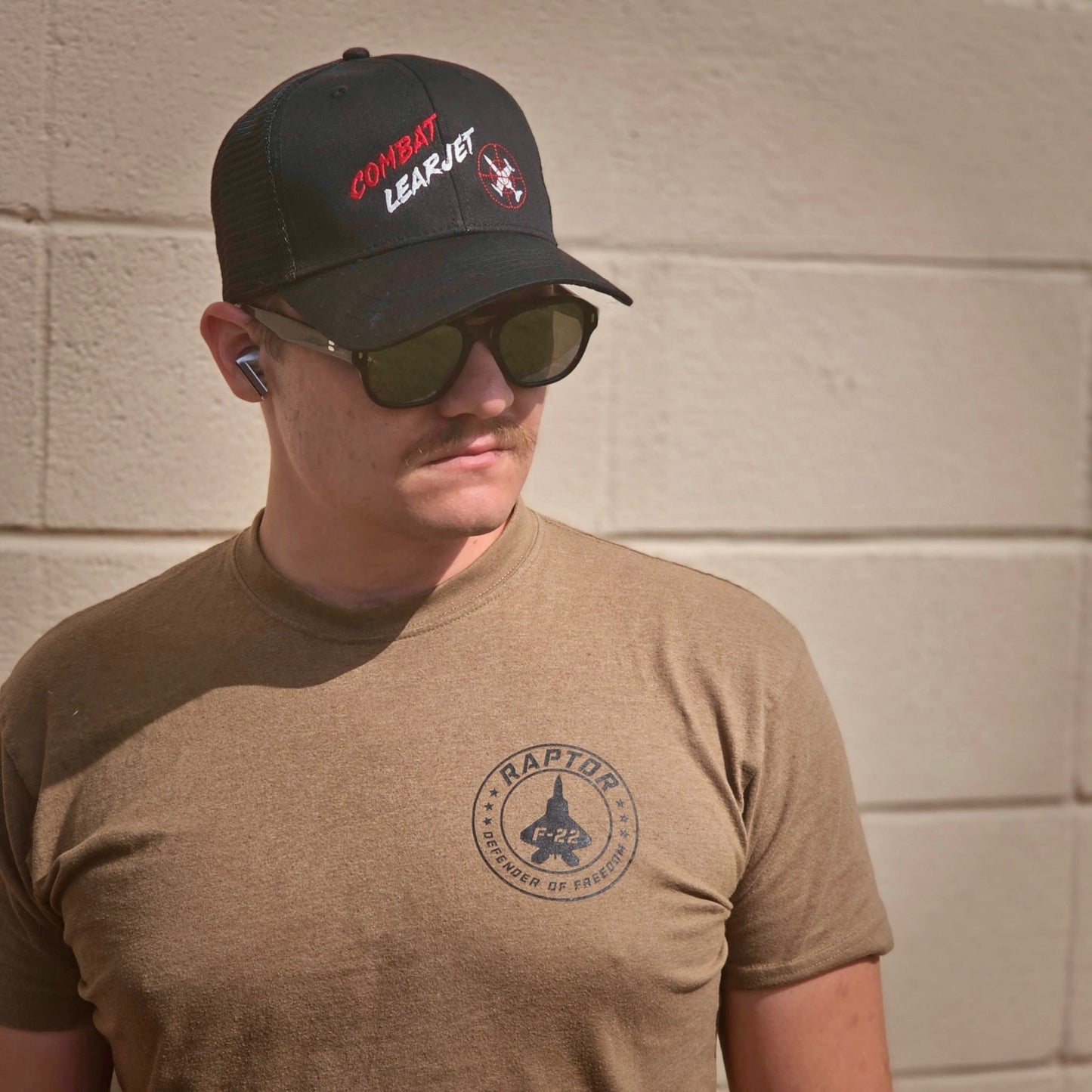 Combat Learjet Trucker Hat