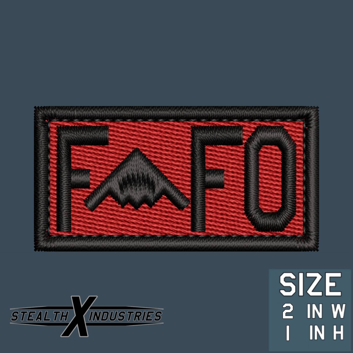 FAFO B-2 Pen Tab Patch