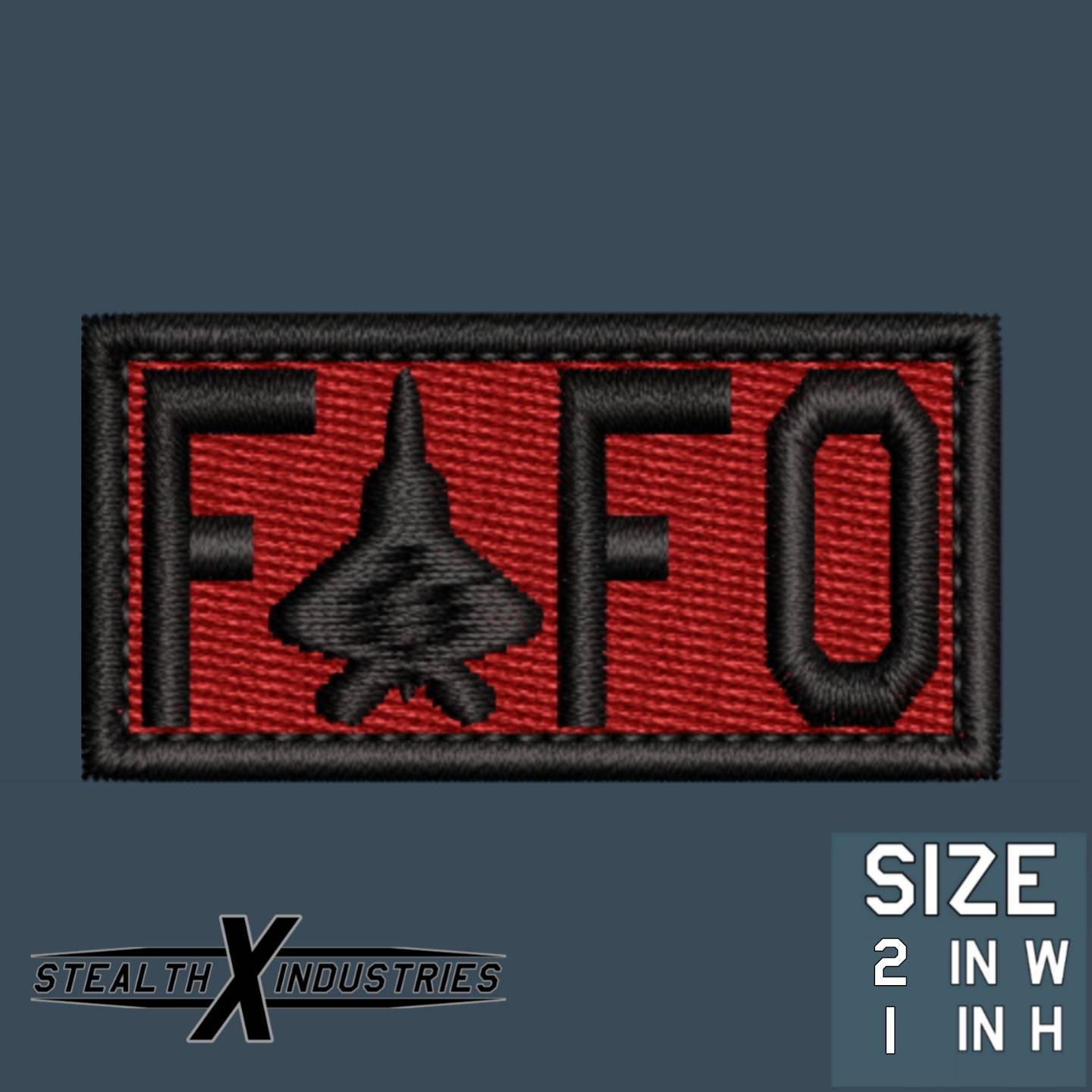 FAFO F-22 Pen Tab Patch