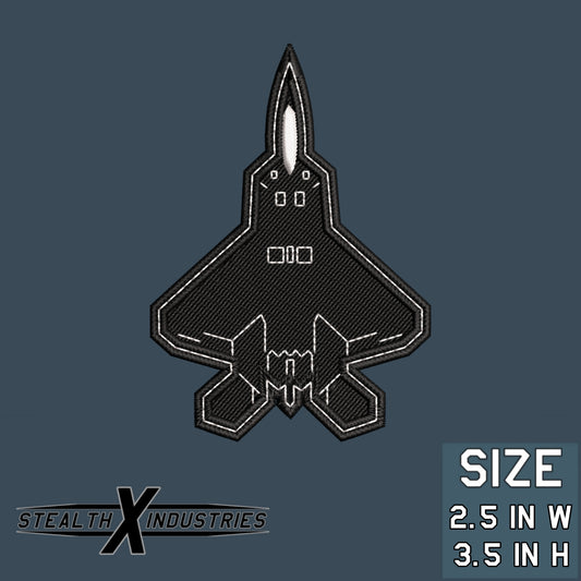 F-22 Raptor Diagram Morale Patch [PRE-ORDER]