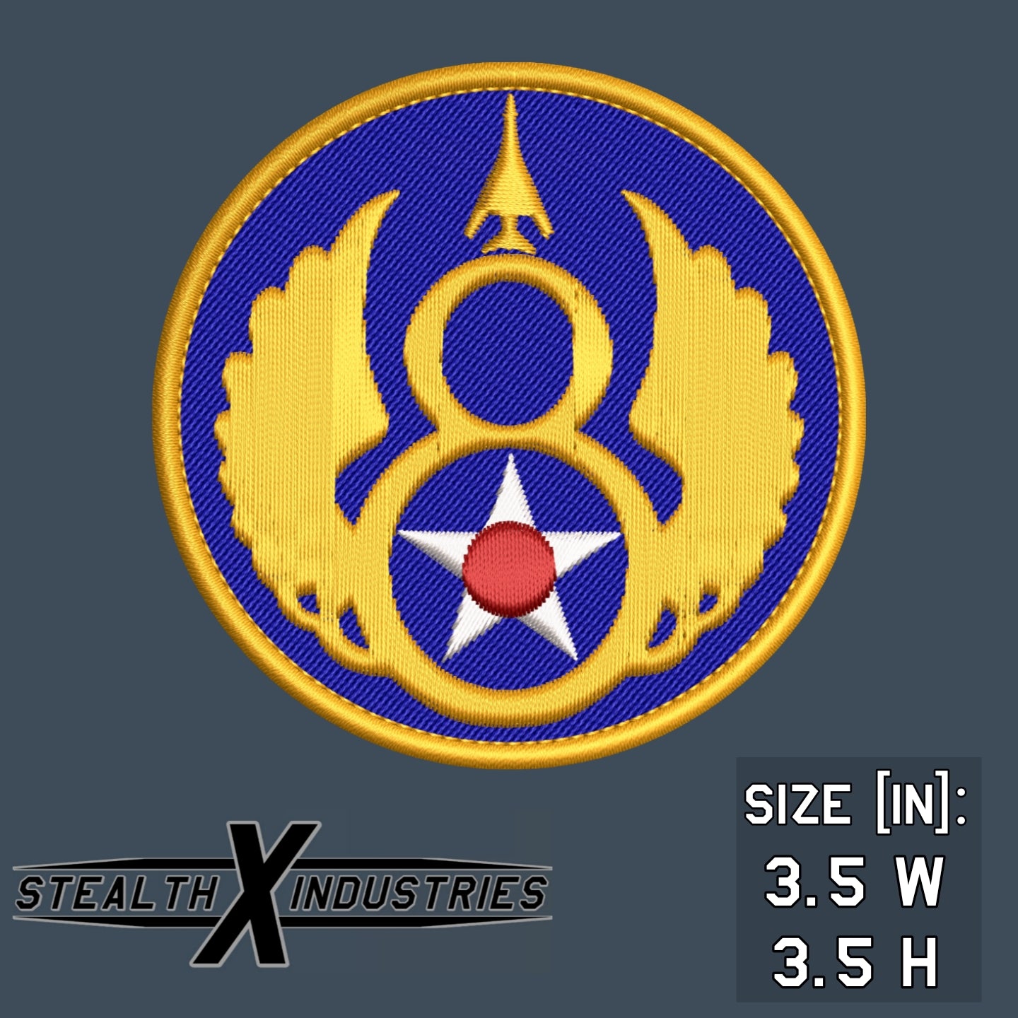 B-1 Lancer 8th Air Force Heritage Patch