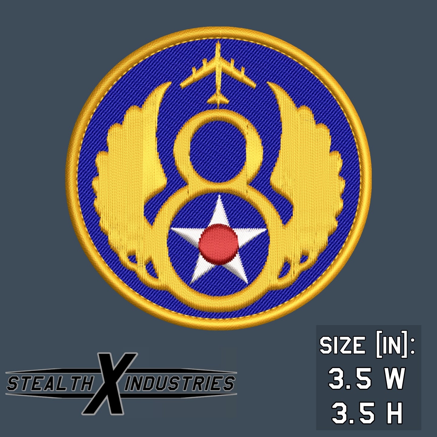 B-52 Stratofortress 8th Air Force Heritage Patch