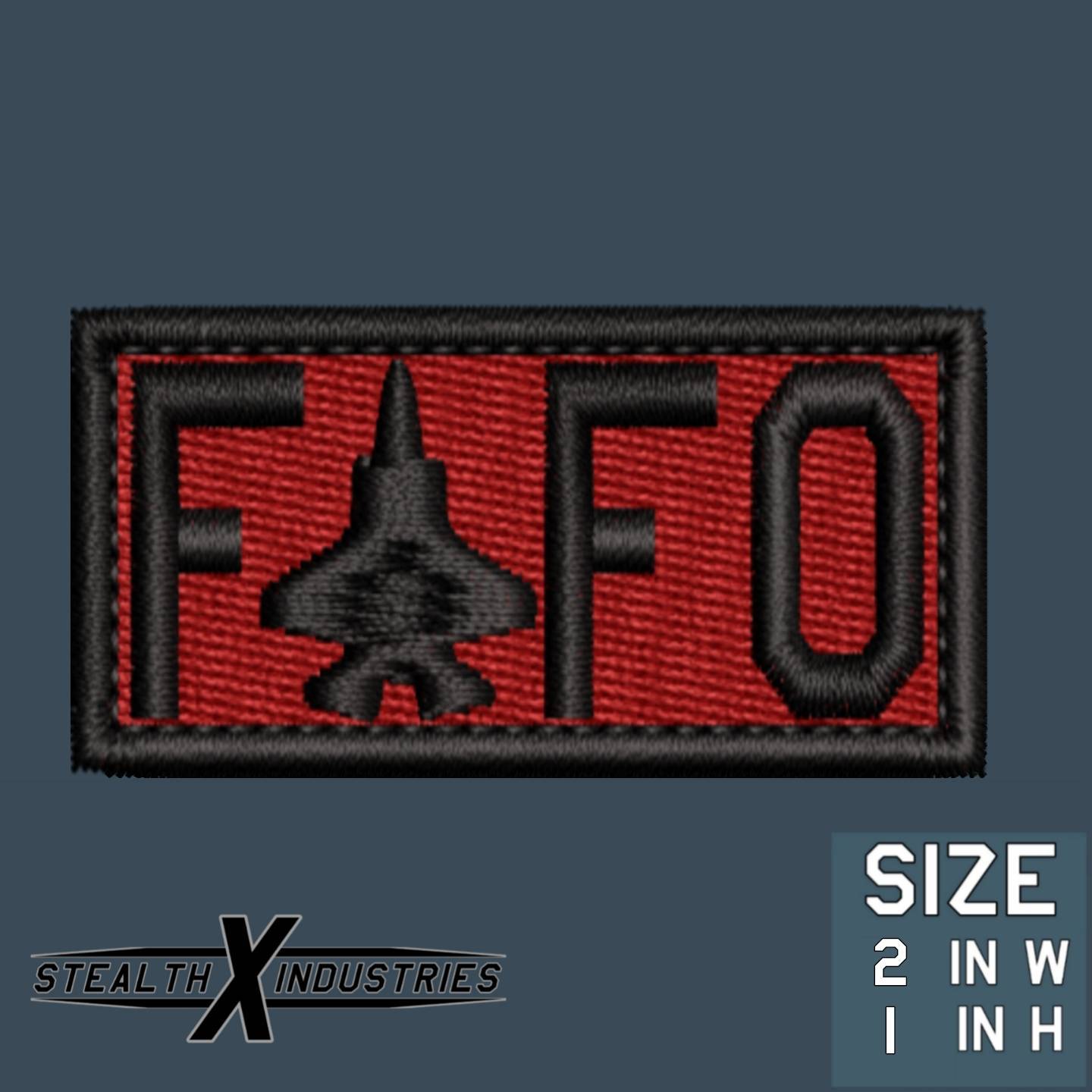 FAFO F-35 Pen Tab Patch