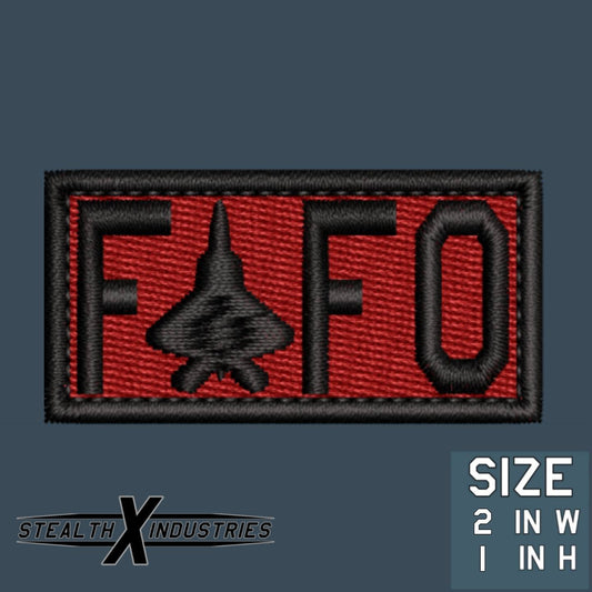 FAFO F-22 Pen Tab Patch